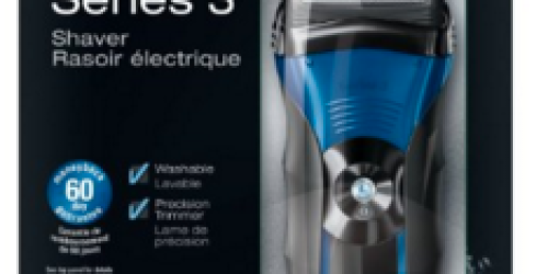 Braun Series 3 Wet & Dry Electric Shaver $39.95 Shipped (Regularly $80.99)
