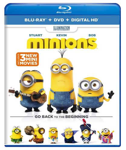 New TopCashBack Members: FREE Minions Blu-ray + DVD After Cash Back
