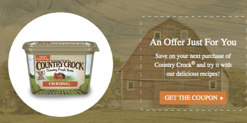 Target: Country Crock Butter Only $1.33 Each
