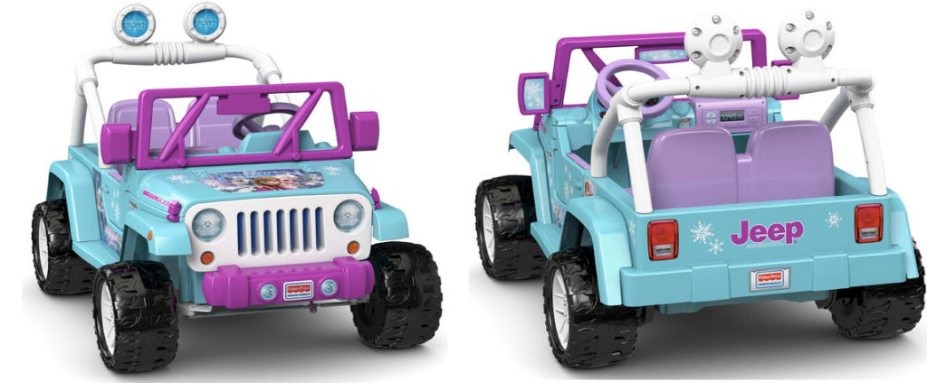 Amazon: Power Wheels Disney Frozen Jeep Wrangler $199 Shipped + FREE Gund  Bear