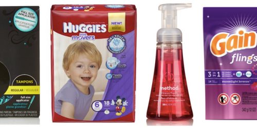 Amazon Prime Pantry Deals: Huggies Diapers Only $3.20, Gain Flings Only $1.97 + More
