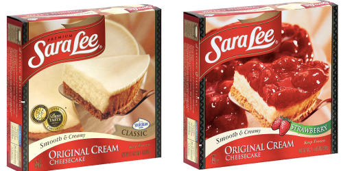 New $1/1 Sara Lee Pie or Cheesecake Coupon (+ Stackable 25% Off Target Cartwheel Offer)