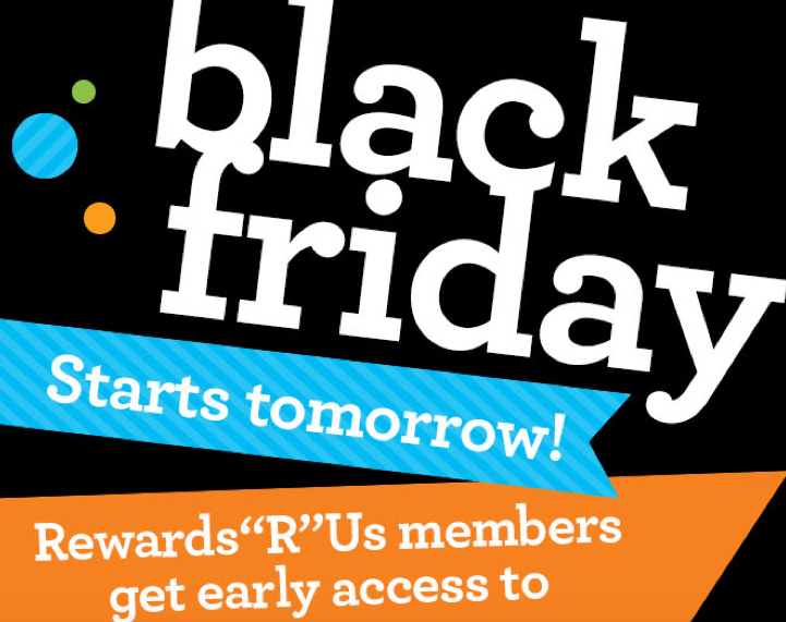 ToysRUs Rewards"R"Us Members Get Early Access to Black Friday Sales