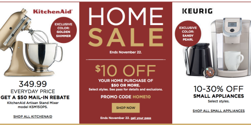 Kohl’s: Early Bird Specials (Until 3pm CST) + Stackable Promo Codes