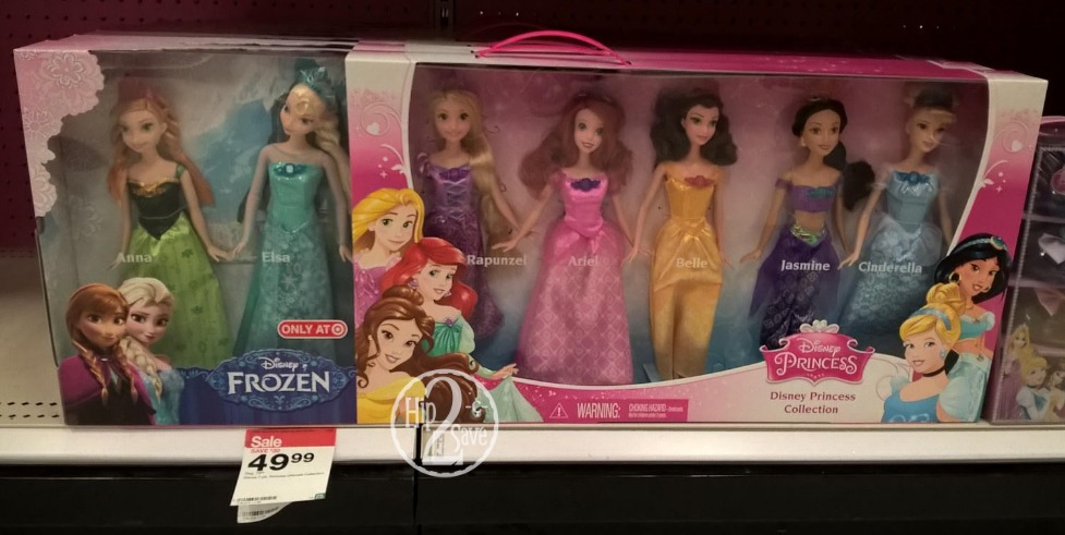 Disney princess dolls 11 2024 pack