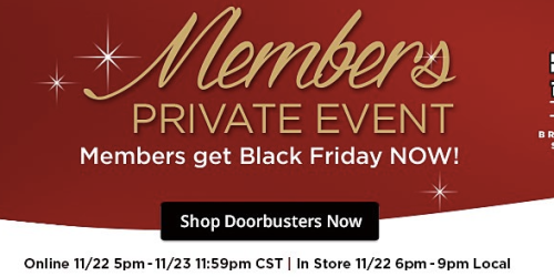 Shop Your Way Rewards Members: Sears Black Friday Deals LIVE NOW