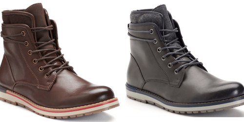 Kohl’s: Select Men’s Boots Only $21.24 (Regularly up to $89.99!)