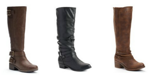 Kohl’s: Women’s Boots Only $16.99 (Regularly $89.99)