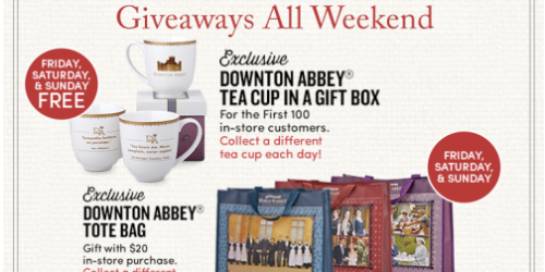 Cost Plus World Market: FREE Tea Cup for 1st 100 Customers at Each Store (11/27 at 7AM)