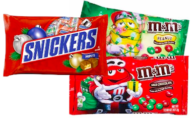 $1/2 Mars Holiday Candy Coupon