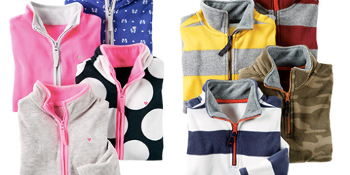 Carter’s & OshKosh: Free Shipping Sitewide = Fleece Jackets $5, Boots/Shoes $15 & More