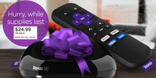 Roku SE Streaming Player ONLY $24.99 Shipped