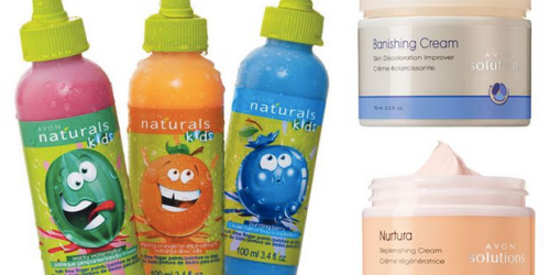 Avon: FREE Shipping on ANY Order Today Only = Naturals Kids Bath Finger Paints $1.99 Shipped