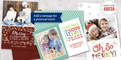 Staples: 50 Holiday Photo Cards & Envelopes Only $9.99 (Regularly Up To $43.99)