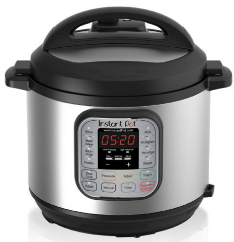 Amazon: Instant 7-in-1 Programmable 6-Quart Pressure Cooker $78.50 ...