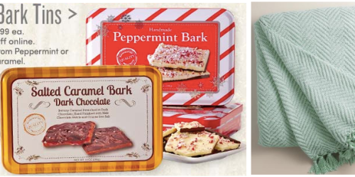 Cost Plus World Market: 40% Off Throws, Torani Syrup Only $4.99, 50% Off Bark Tins & More