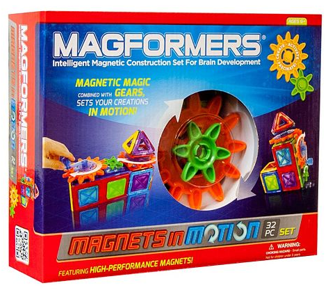 Magformers Magnets in Motion 32-pc. Gear Set