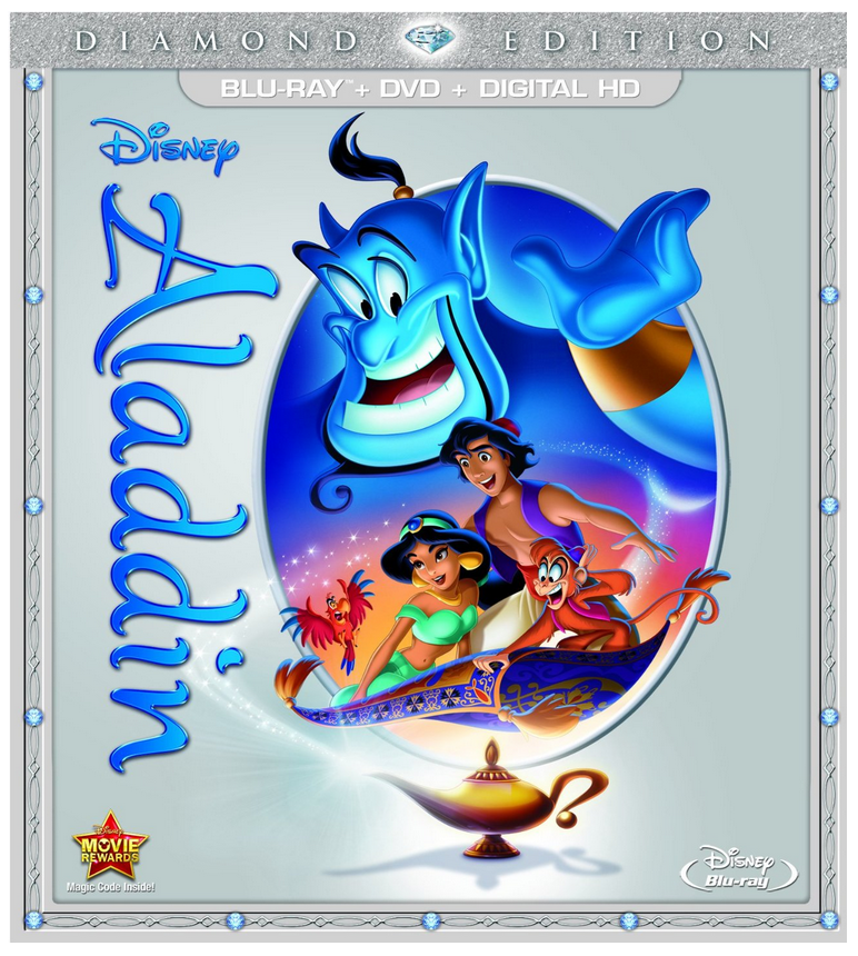 Amazon: Aladdin Diamond Edition Blu-ray Combo Pack Only $13.18 (Reg ...