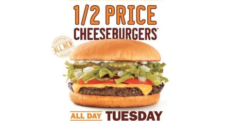 Sonic: Half Price Cheeseburgers (Tomorrow Only)