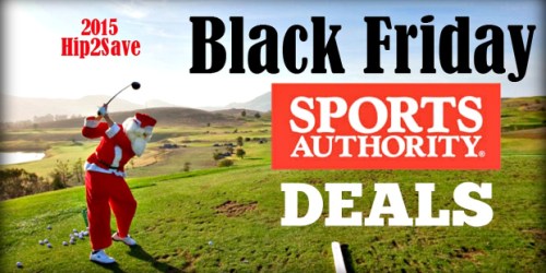 Sports Authority: 2015 Black Friday Deals