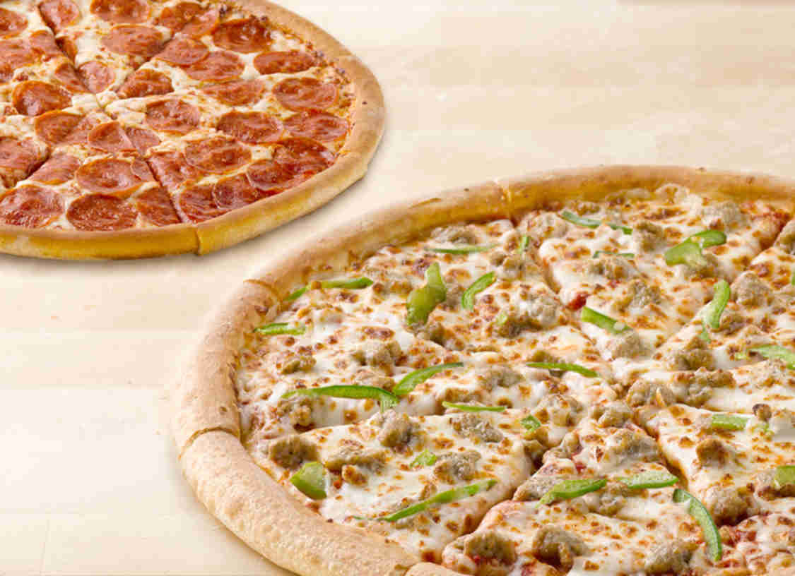 Papa John's Medium 1Topping Pizza ONLY 18¢ with Purchase of Large