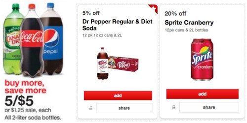 Target: Sprite Cranberry 2-Liter Soda Only 84¢ Each (No Coupons Needed!) + More