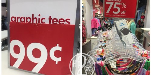 The Children’s Place: Extra 75% Off Clearance, Graphic Tees Only 99¢ + More Great Buys