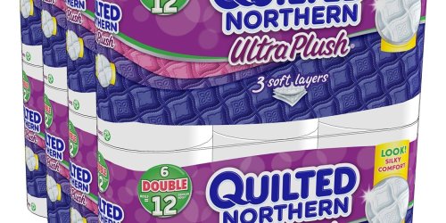 Amazon: Quilted Northern Ultra Plush Bathroom Tissue 48 Double Rolls Only $19.47 Shipped