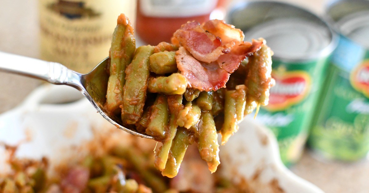 Caramelized Green Beans w/ Bacon Recipe | Easy Holiday Sides