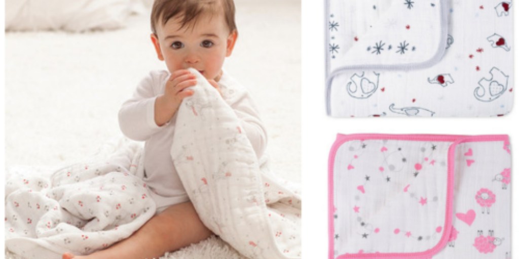 Zulily: 30% Off w/ Visa Checkout = aden + anais Dream Blankets Only $20.99 + More