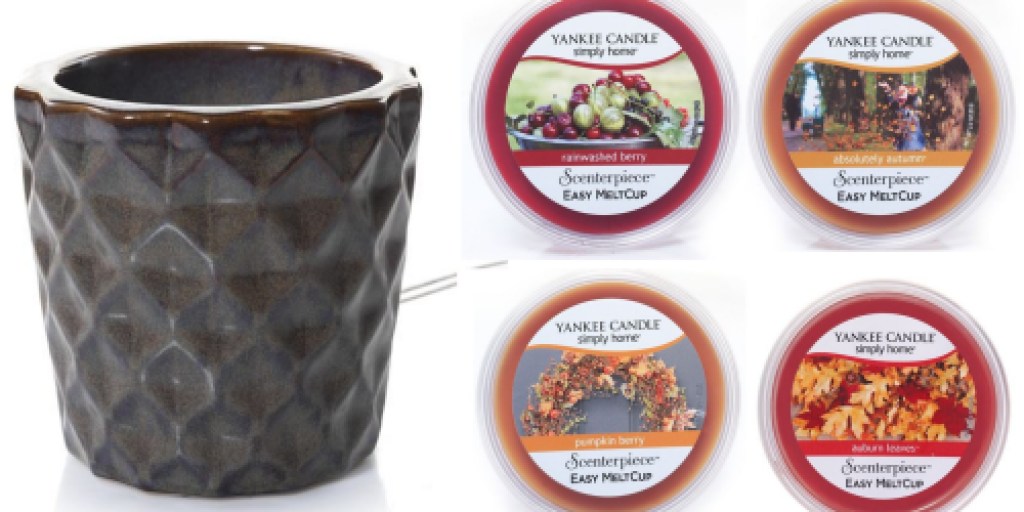Kohl’s Cardholders: Yankee Candle Warmer AND 4 MeltCups Under $26 Shipped