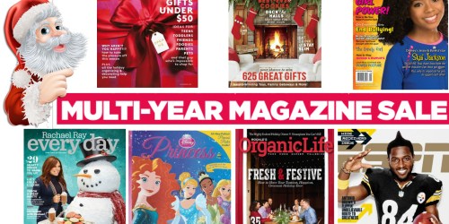 Weekend Multi-Year Magazine Sale: Save on Real Simple, BYou, ESPN, OrganicLife + More