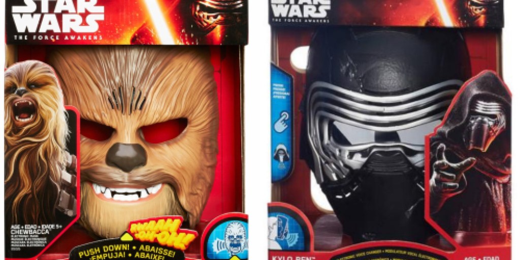 Star Wars Chewbacca Electronic Mask Only $15 (Regularly $29.84) + More