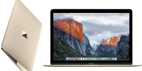 Apple MacBook 12″ Display w/ 8GB Memory & 256GB Flash Storage $999.99 Shipped