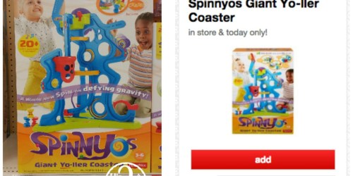 Target: 50% off Spinnyos Giant Yo-ller Coaster Cartwheel (Today Only)