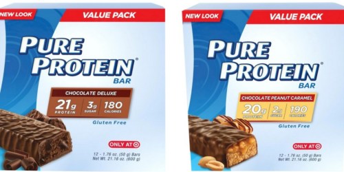 Target: Pure Protein Bars Only 86¢ Each Shipped