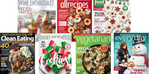 Select Cooking, Home and Garden Magazine Subscriptions Starting at Just $4.99/Year