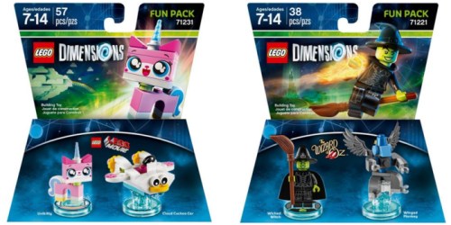 Best Buy: LEGO Dimensions Fun Packs 2/$20 Shipped (Regularly $14.95 Each)