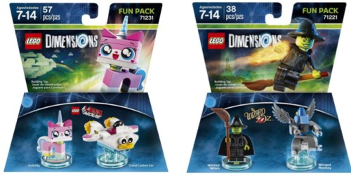 Amazon: LEGO Dimensions Fun Packs ONLY $6.88 (+ $10 Off Level, Starter & Team Packs)