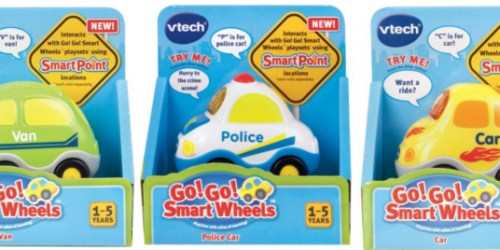 Amazon: VTech Go! Go! Smart Wheels Vehicles As Low As $2.84 (Regularly $9.99)