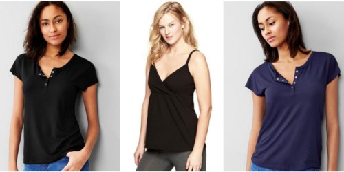 GAP: Extra 40% Off Today Only = Nursing Cami ONLY $9 (Reg. $22.95) & More