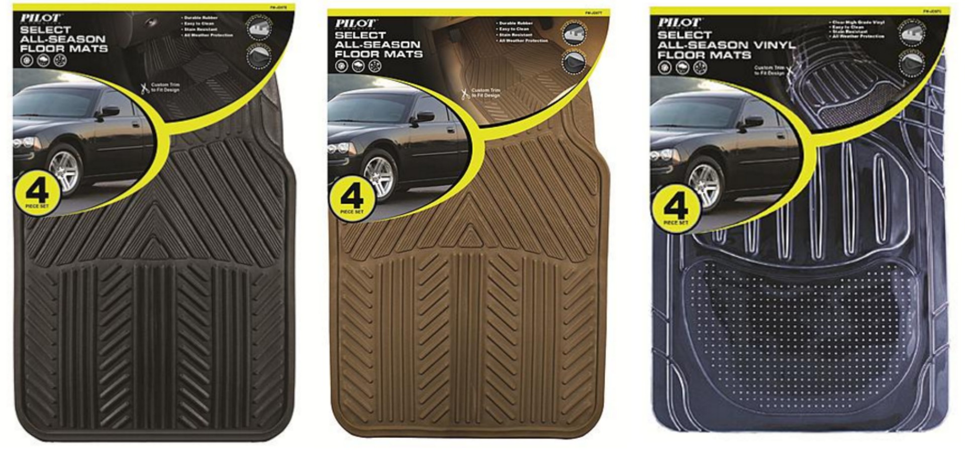 kmart rubber car mats