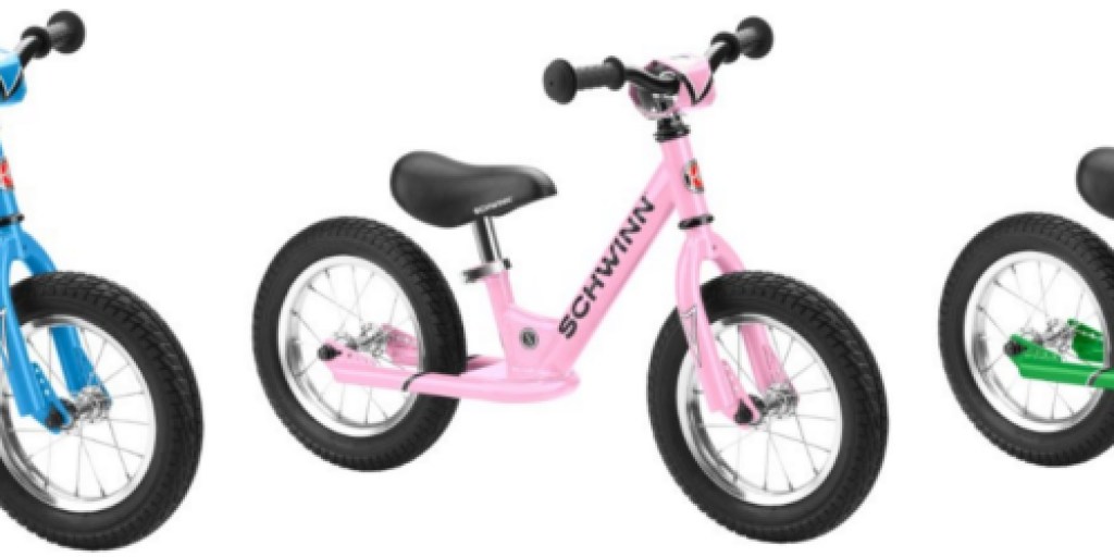 Amazon: 45% Off Select Bikes & Child Carriers Today Only = Schwinn 12-Inch Balance Bike $47.99 Shipped