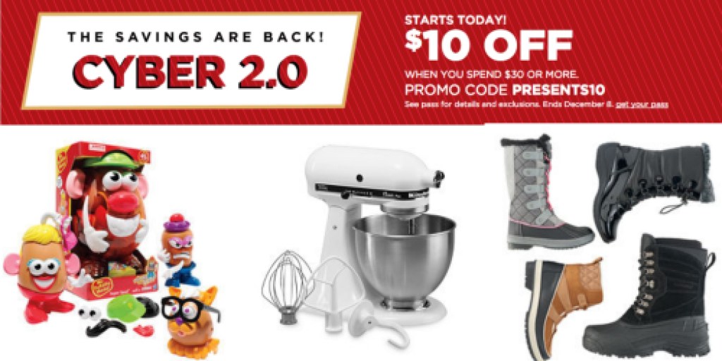 Kohl’s: $10 Off $30 Purchase In Store or Online + 15% Off Entire Purchase