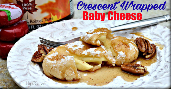Crescent Wrapped Baby Cheese Recipe