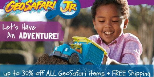 Educational Insights: Up To 30% Off ALL GeoSafari Products + FREE Shipping