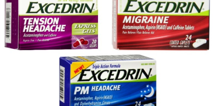 $4 Worth of New Excedrin Coupons + Savings on ZzzQuil & Breathe Right