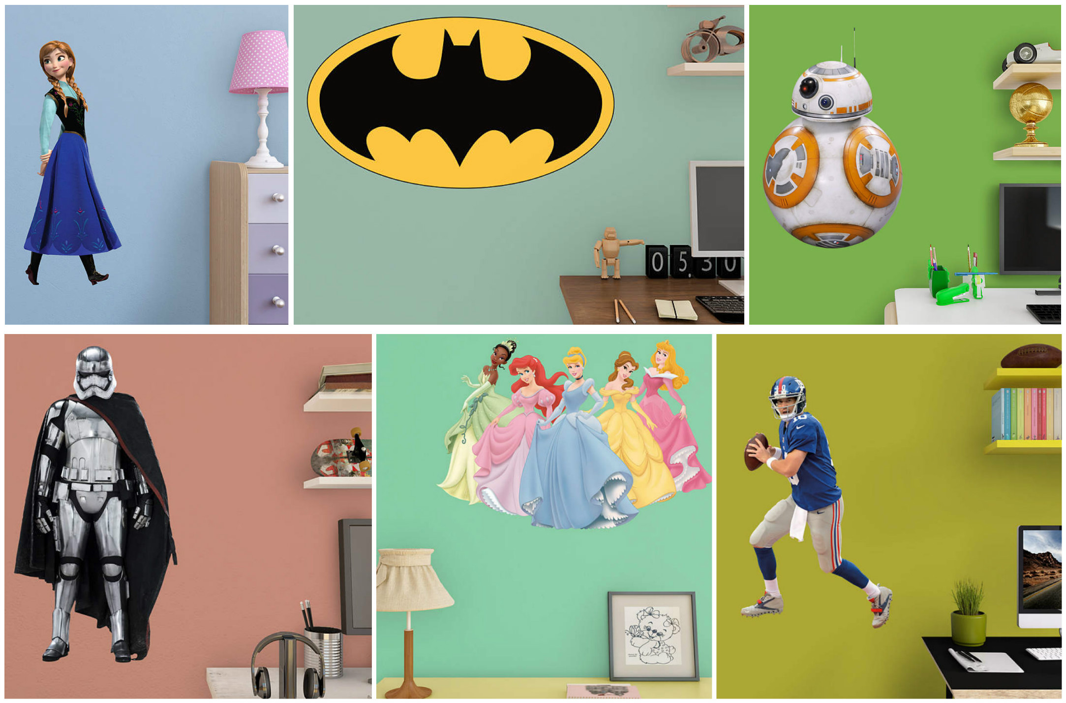 Fathead 50 Off Select Wall Decals (Starting at 19.99) + Free 2Day
