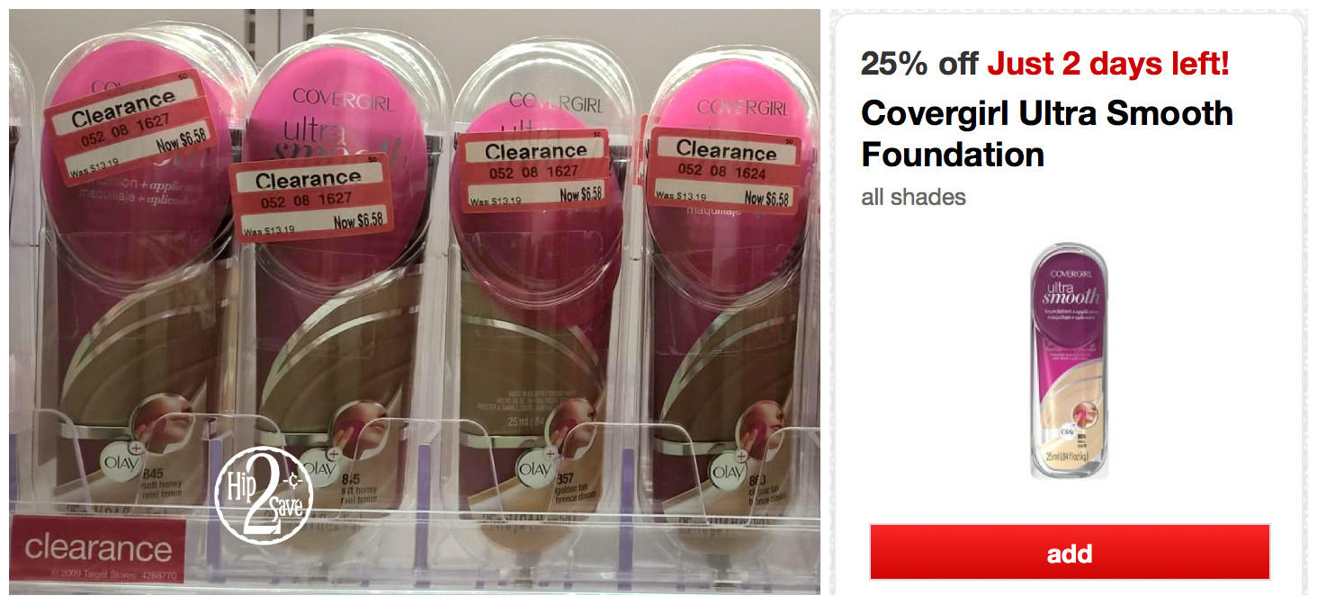 Target Possible *HOT* Deals on CoverGirl Clearance (+ 5 Rebate with