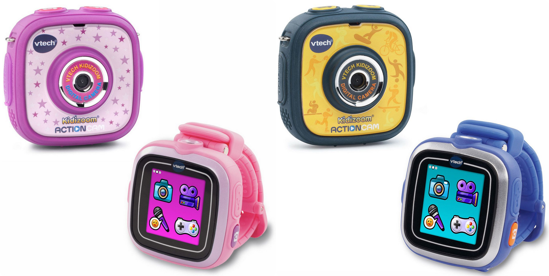 vtech kidizoom action cam pink